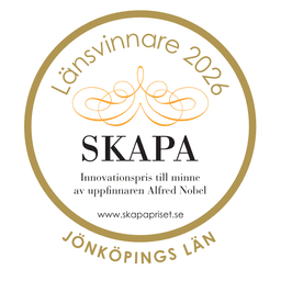 SKAPA länsvinnare 2026, Jönköpings län – innovationspris till minne av uppfinnaren Alfred Nobel